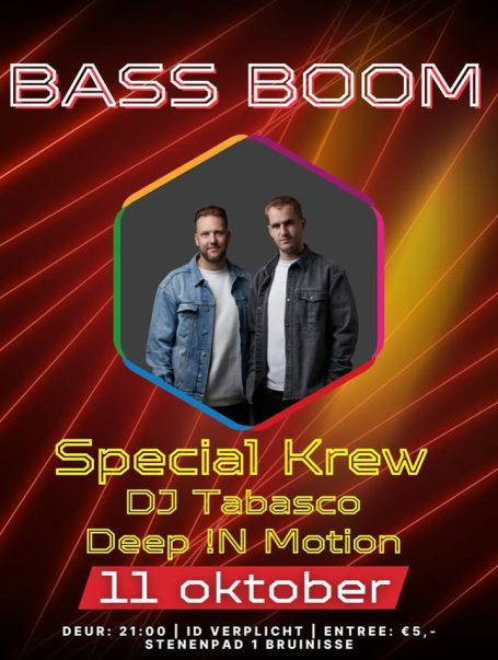 Bass Boom Hardstyle Party Bass Boom Hardstyle Party bij de pul bruinisse met Deep !N Motion DJ